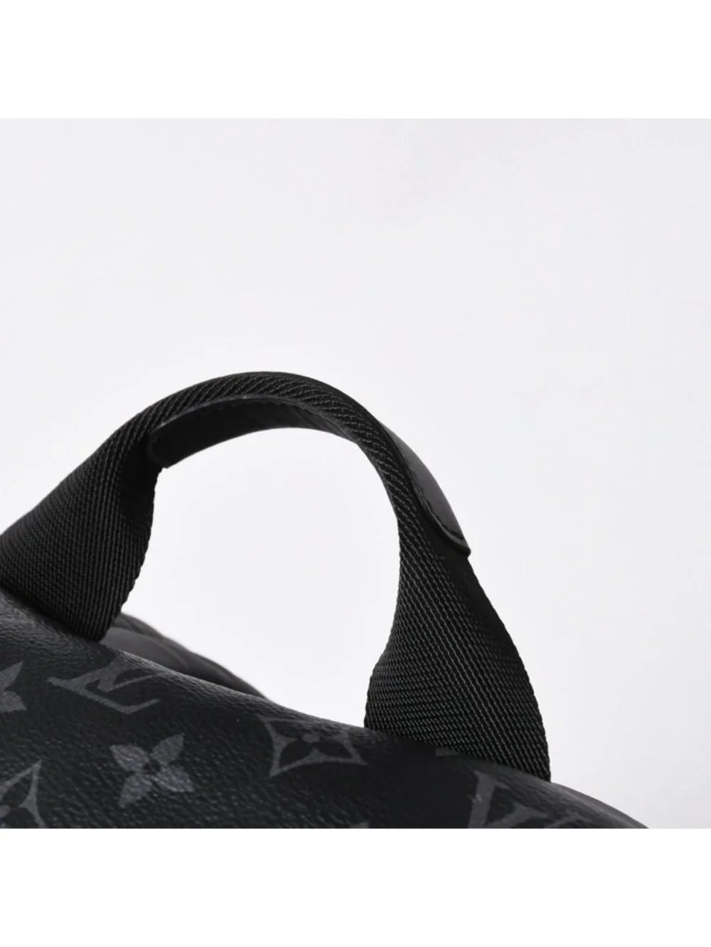 Louis Vuitton Backpack Discovery PM Black Silver Monogram Eclipse
